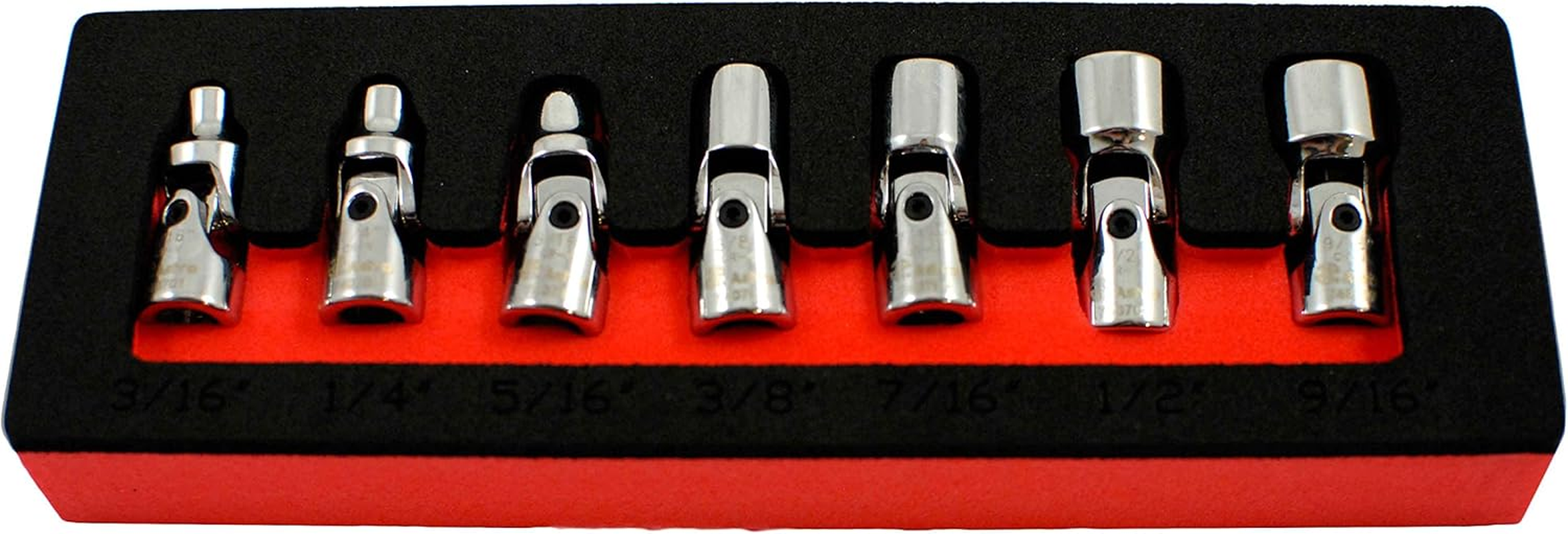 Astro 7407 1/4-Inch Drive Flex Socket Set, 6 Point - SAE, 7-Piece image number 3