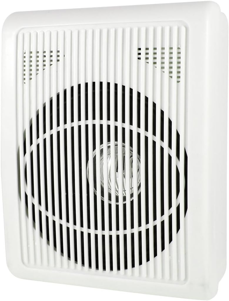 Home Theater Indoor Plastic Wall Surface Hanging Mount Sound Audio Loudspeaker Background Music Streaming Stereo Speaker System 3-5W 8Ohm White image number 1