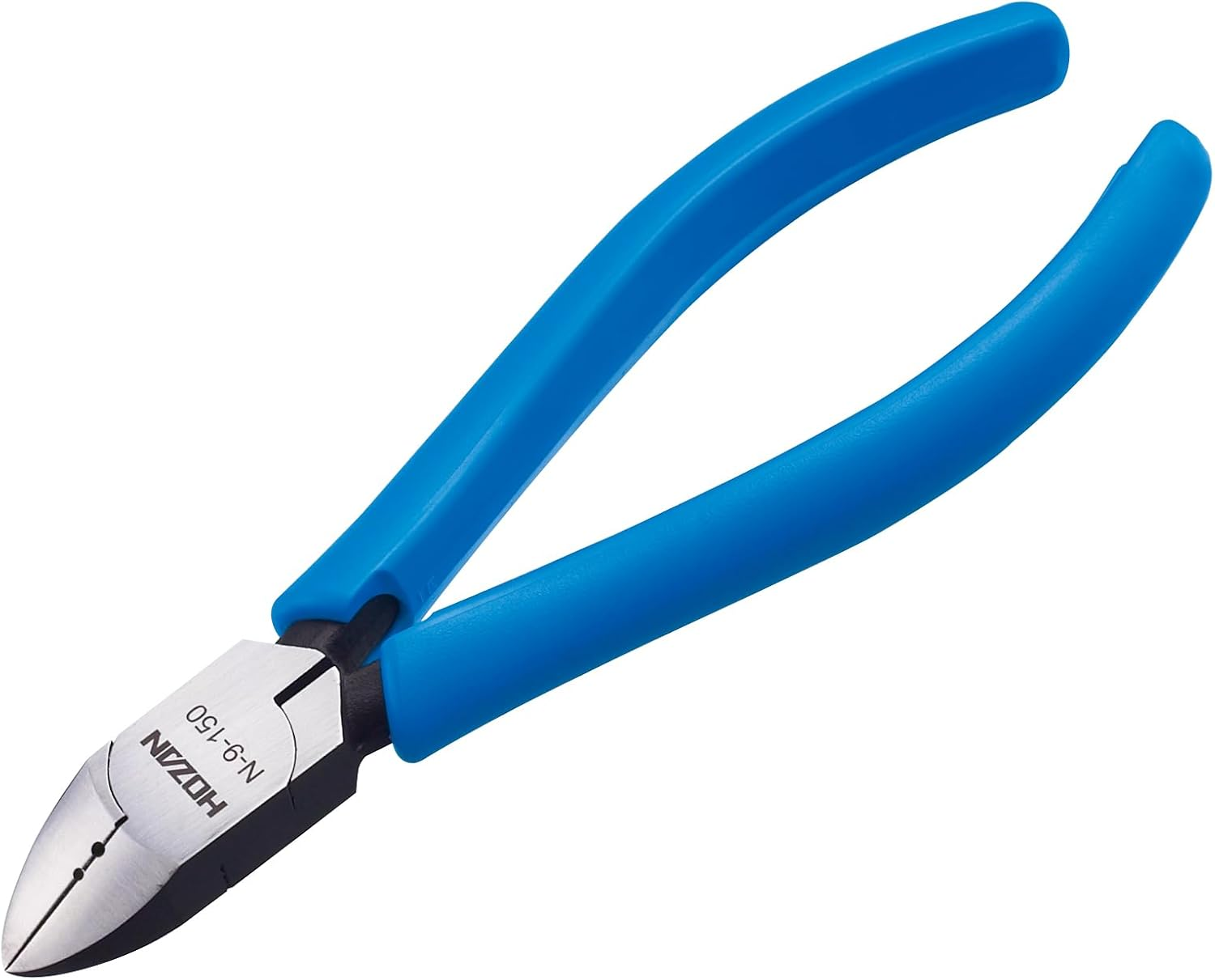 Hozan Nippers with Strip Holes for Thick Wires Combining Ease of Use and Durability; Cutting Capacity: Copper Wire: 0.13 Inch (3.2 Mm) &Phi; N-9-150