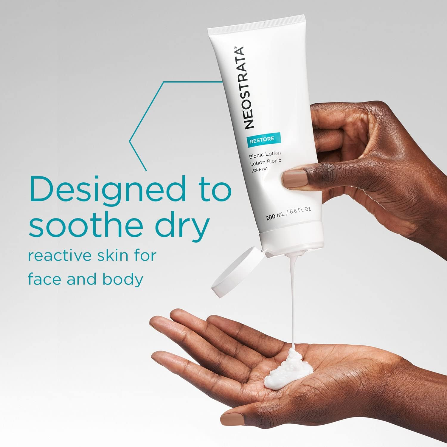 NEOSTRATA Bionic Lotion Skin-Fortifying Moisturizer with Antioxidants for Face & Body, for Sensitive Skin Fragrance-Free, 6.8 Fl. Oz. image number 1