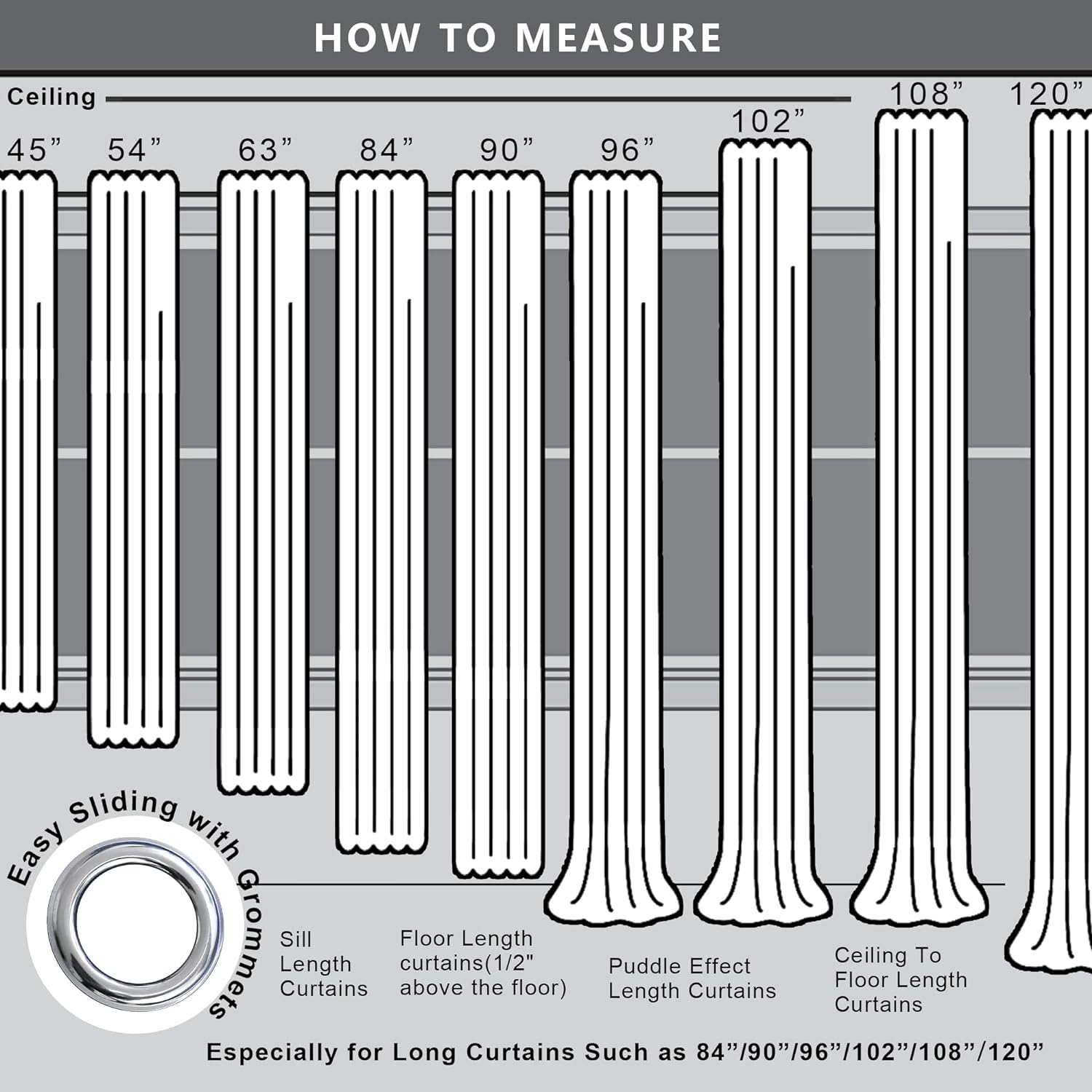 Burnt Orange Blackout Curtains for Living Room 2 Panels Set 84 Inches Long Grommet Thermal Black Out Window Drapes for Bedroom Patio Sliding Glass Door Vertical Blinds Home Office Decor,84 Inch Length image number 1
