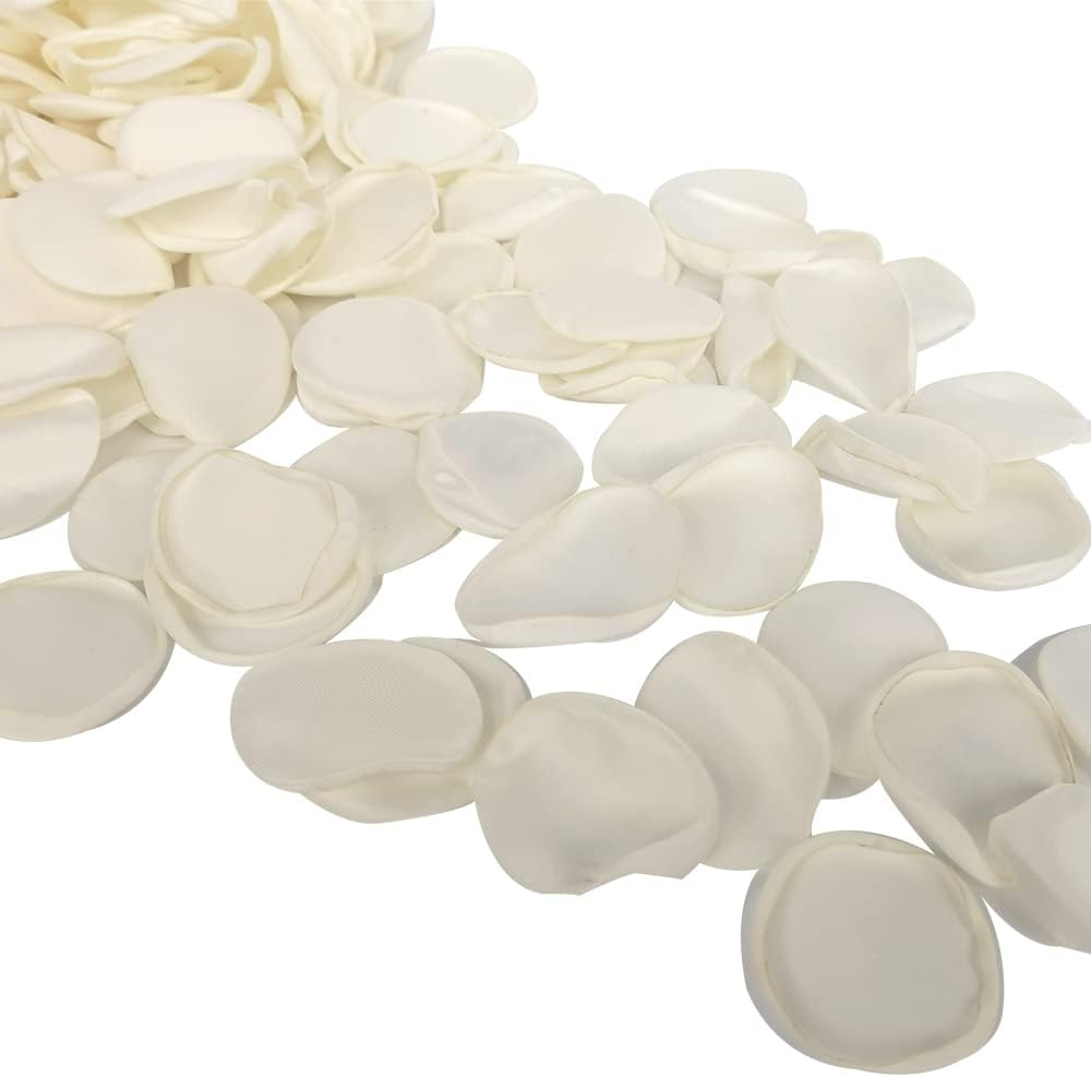 200Pcs Silk Rose Petals Burgundy Artificial Flowers Petals Flower Girl for Wedding Romantic Night Valentines Party Dinner Table Decoration