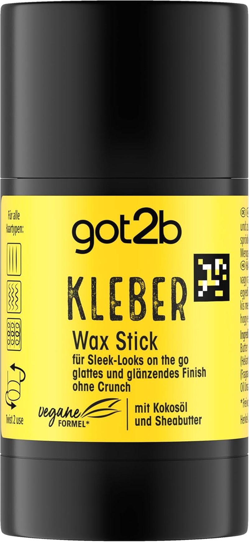 Got2B Glue Wax Stick (50 G), Hair Wax for Sleek Looks on the Go without Crunch, Hair Wax Creates Long-Lasting, Super Strong Styles for up to 24 Hours image number 6