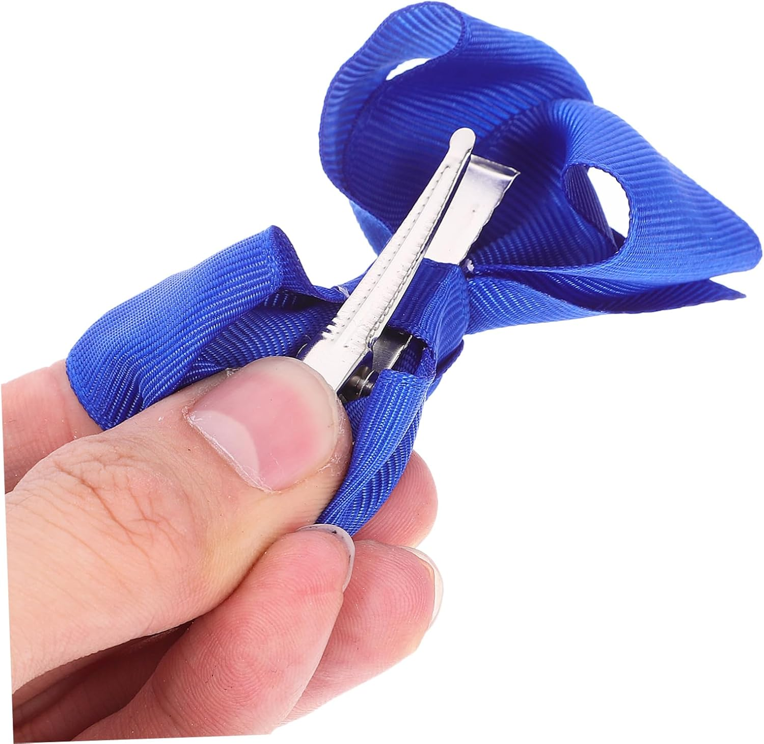 COOLHIYA 36 Pcs Barrettes Mini Bow Hairpin Girl Hair Accessories Royal Blue Hair Accessories Blue Hair Bow Bulk Blue Bows Hair Clips for Hair Bows for Ribbons Navy image number 3