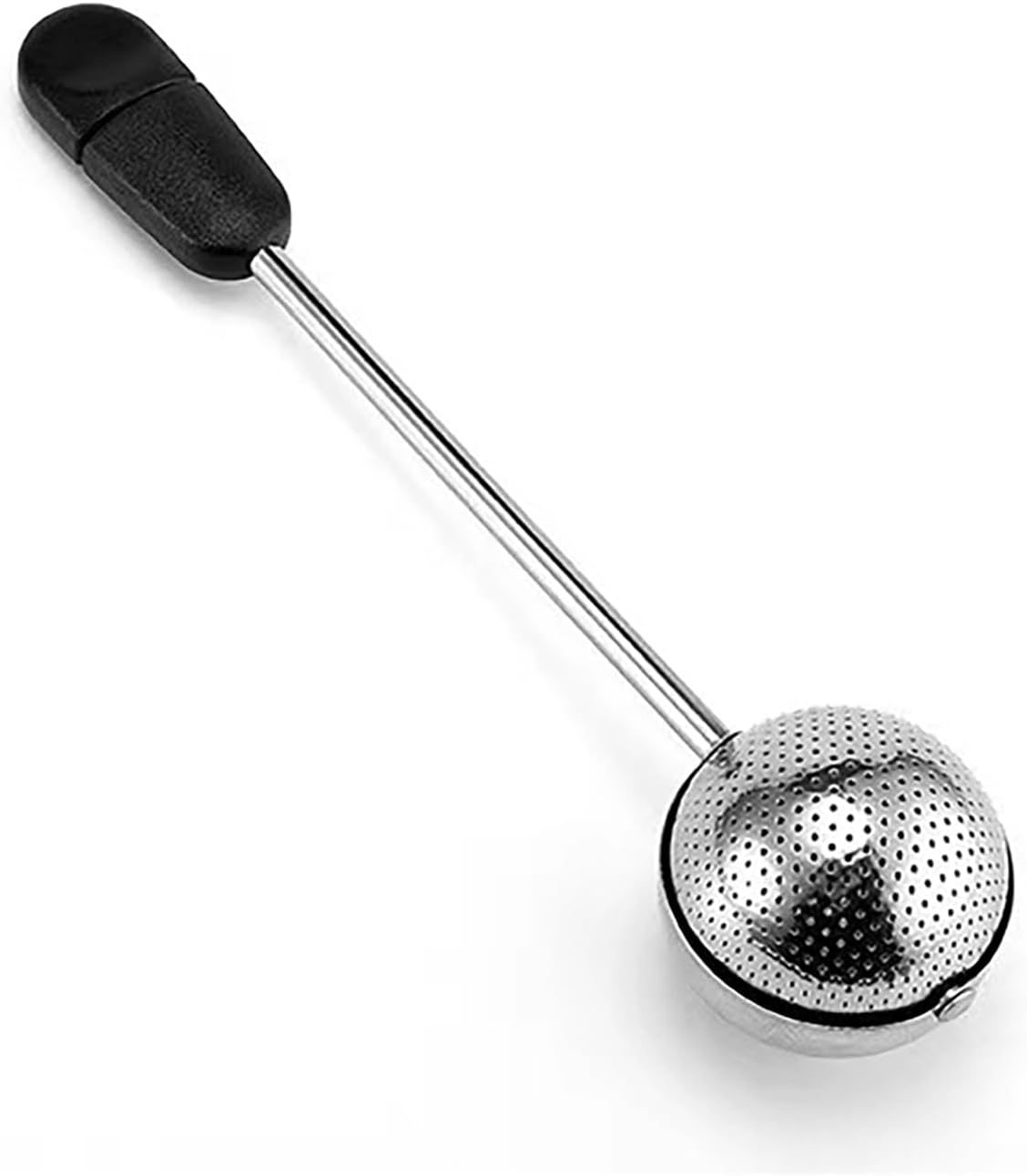 Lopsity Tea Infuser Stainless Steel Rotating Tea Strainer for Most Cup Teapot Tea Filter Holder with Handle for Loose Leaf Tea (Silver-1) image number 3