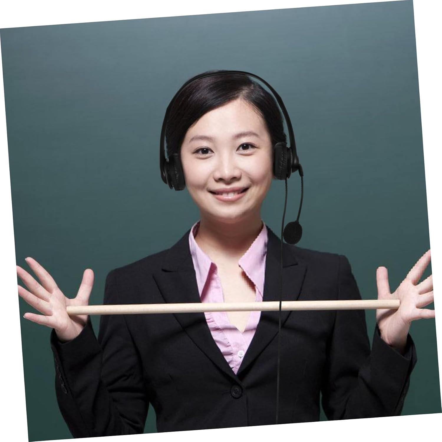 Noise Cancelling Wired Headset with Built in Microphone Stereo Game Earphones for Clear Calls Comfortable over Ear Headphones for Office Online Classes and Business Use image number 5