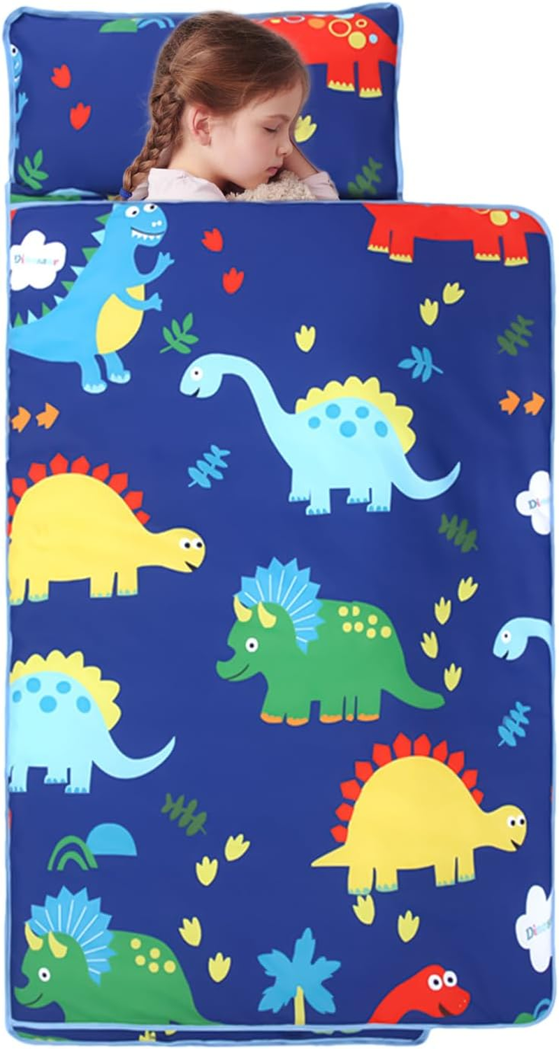 Nap Mats for Preschool,Removable Child Sleeping Bag for Travel - Children Cartoon Portable Rest Mat for Preschool Travel Camping Naptime Slumber Bedroom Home