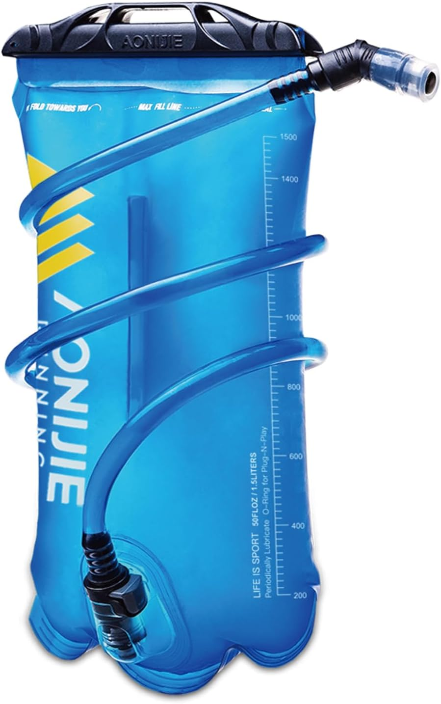 TRIWONDER 1L/1.5L/2L/3L BPA Free Hydration Bladder Hydration Pack Water Reservoir for Bicycling Hiking Camping Backpack