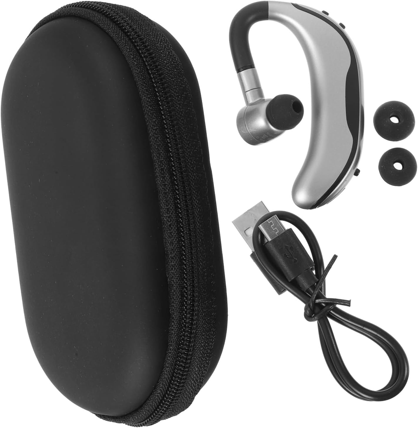 SHOWERORO Sports Headphones Wireless Earbuds Earphones Mic for Smart Phone Sweat Resistant for Workout Running Gym Use Comfort Fit Left Right Ear Wear image number 4