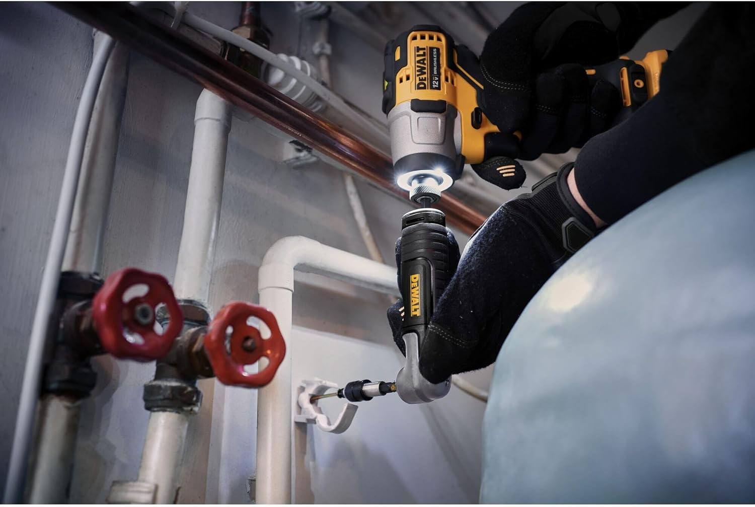 DEWALT Right Angle Adapter, 2-In-1 Attachment (DWAMRAFT) image number 2