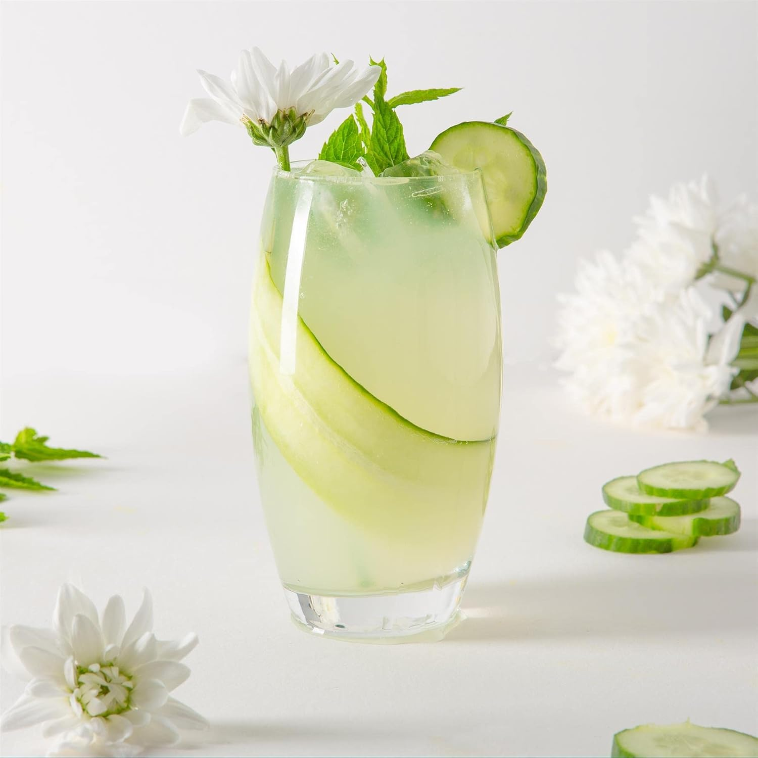 LAV 6X Clear 510Ml Empire Highball Glasses - Tall Hi Ball Glass Water Gin Juice Cocktail Drinking Glassware Tumblers Set image number 1