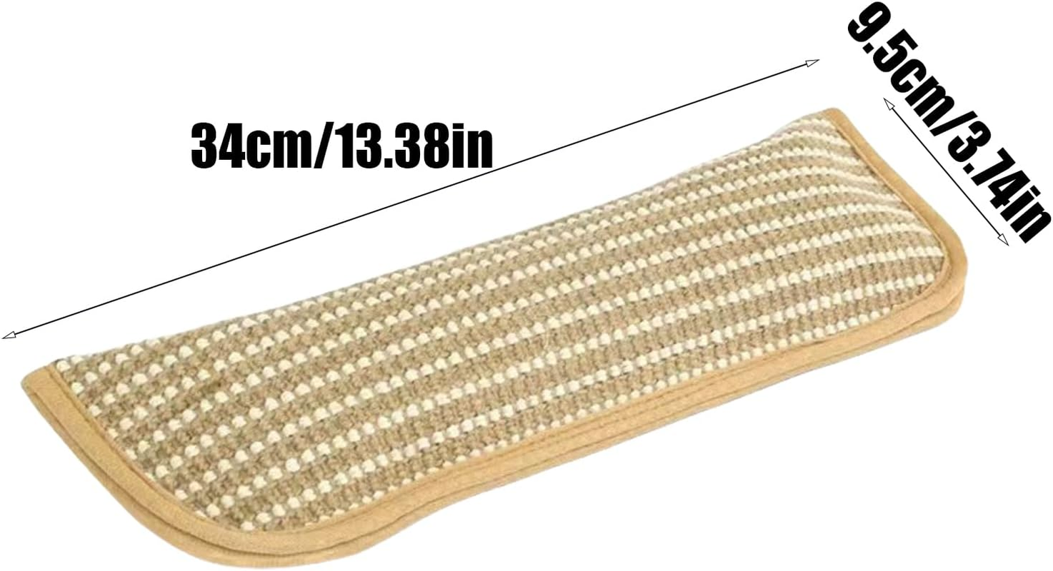 Catnip Toys,Cat Chew Toys - Sisal Scratching Pad for Teeth Care Kitten Training Play Interactive Bonding Household Small Medium Breed image number 6