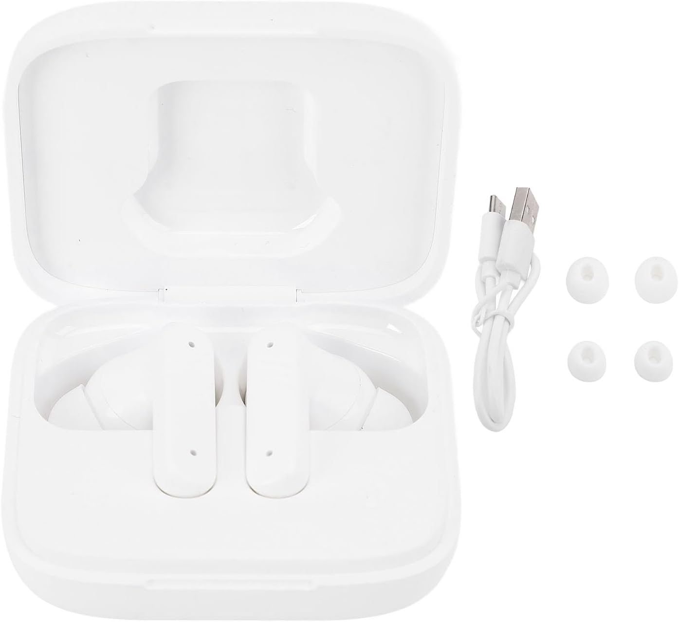 Jiawu LED Touchscreen Wireless Translation Earphones, Language Translator Earphone for Business Travelers 80 Languages image number 2