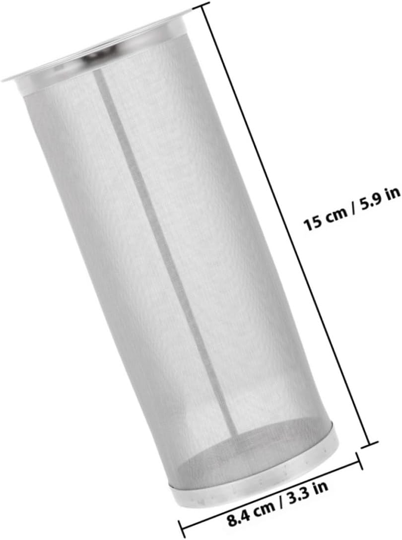 FUNOMOCYA Stainless Steel Reusable Coffee Filter for Jar Cold Brew Tea Strainer Portable Infuser Multipurpose Fruit Juice Filter Suitable for Home Travel Cafe Use image number 4