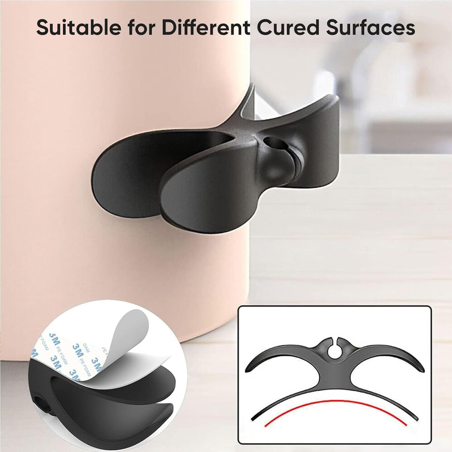 Cord Organizer for Kitchen Appliances 4 Pack Cord Wrap Cord Holder Cable Organiser for Mixer, Blender, Coffee Maker, Pressure Cooker, Air Fryer