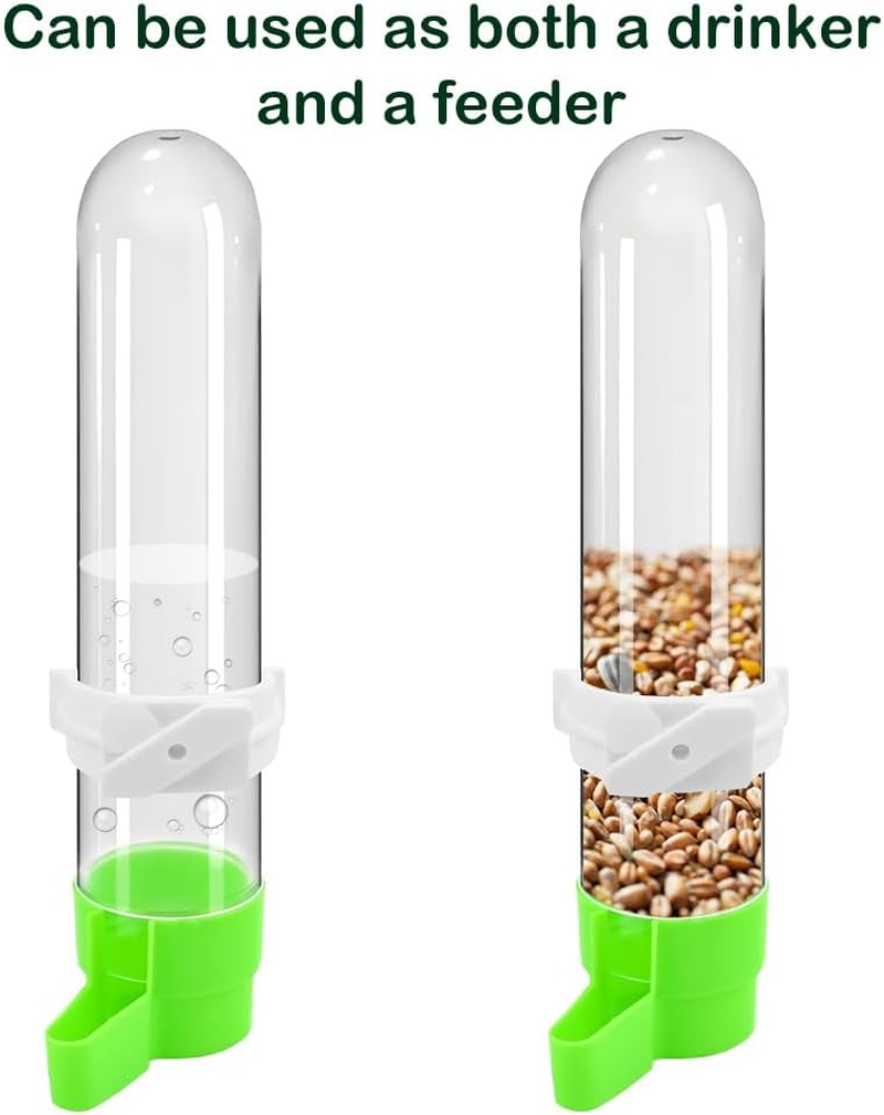 3 Pieces Bird Water Dispenser, Bird Feeder Drinker for Cage, Bird Feeder for Birds, Parrots, Drinkers, Birds, Automatic Water Dispenser, Drinkers & Accessories for Birds, for Ornamental Birds, image number 3