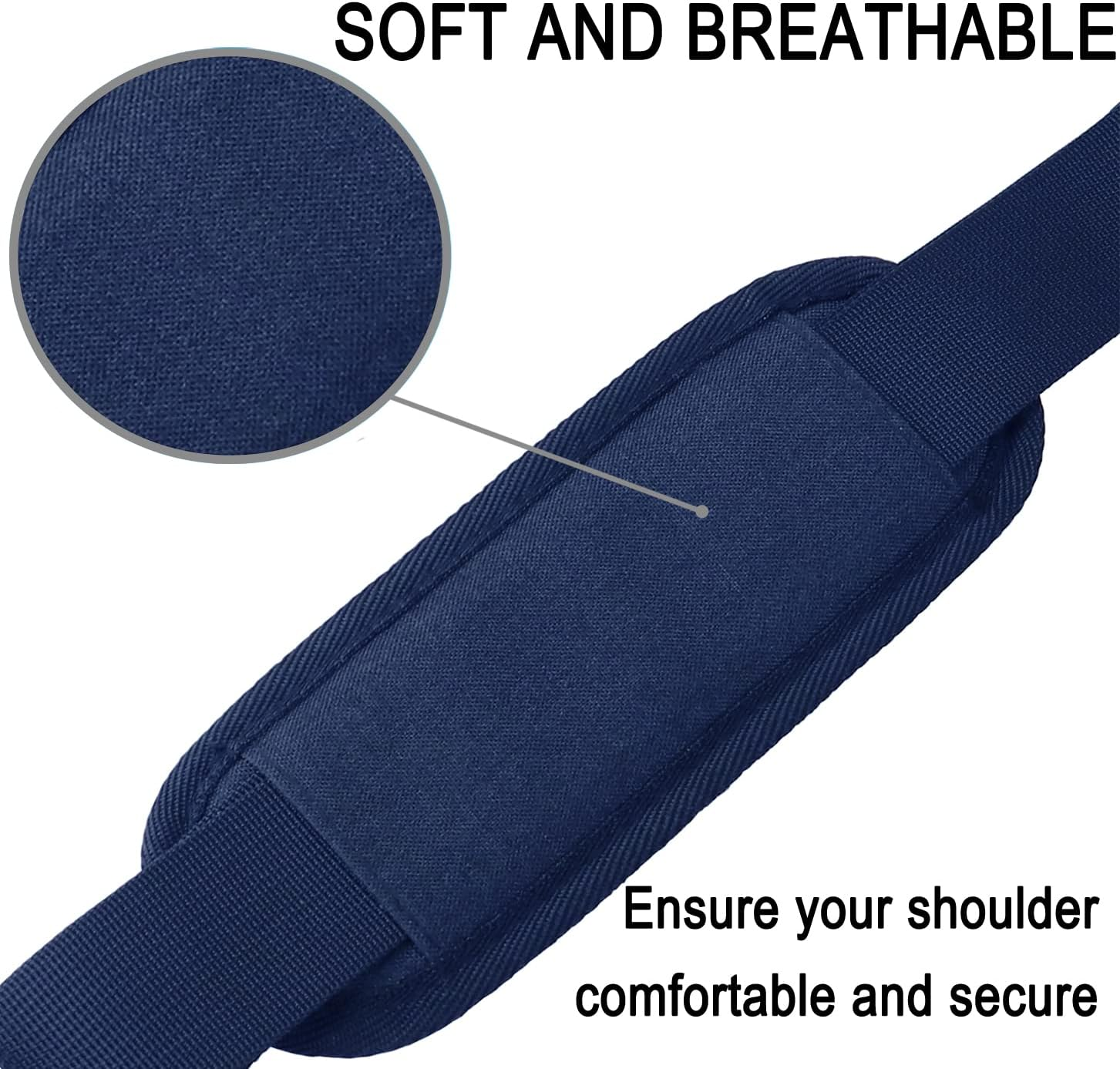 Shoulder Strap 56 Inch, Universal Adjustable Shoulder Belt