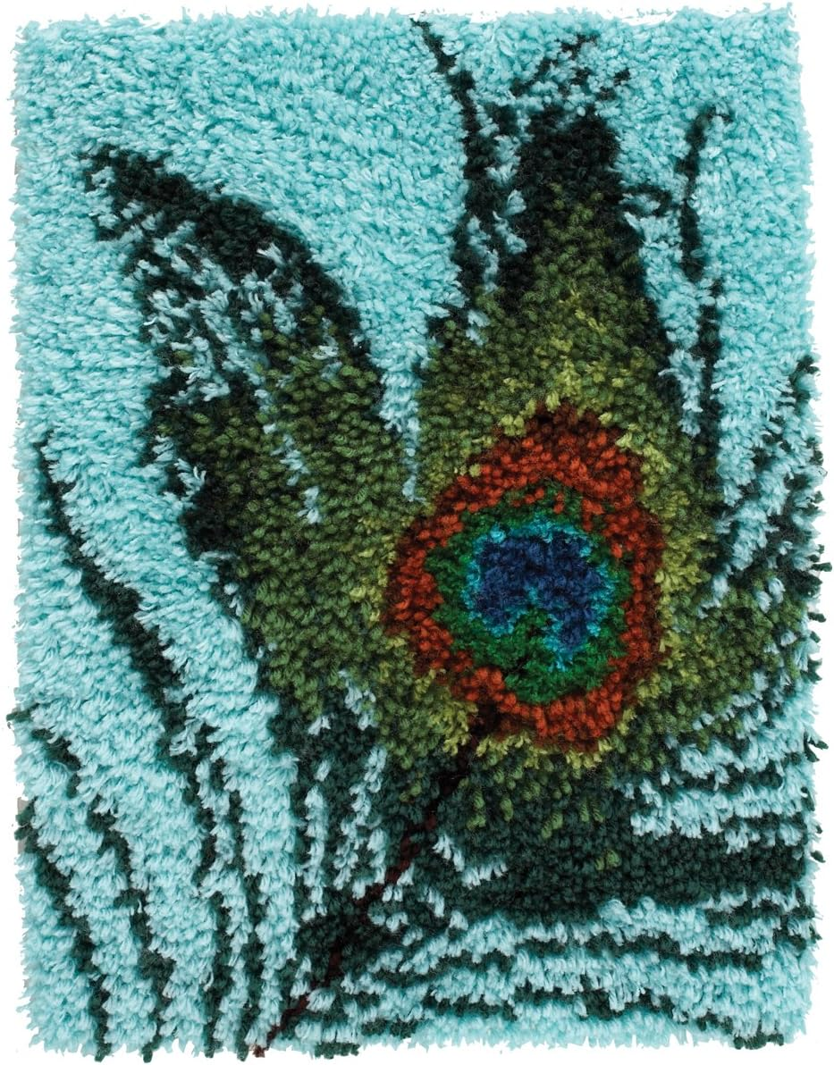 Wonderart Butterfly Moon Latch Hook Kit, 15" X 20" - Butterfly Fantasy image number 4