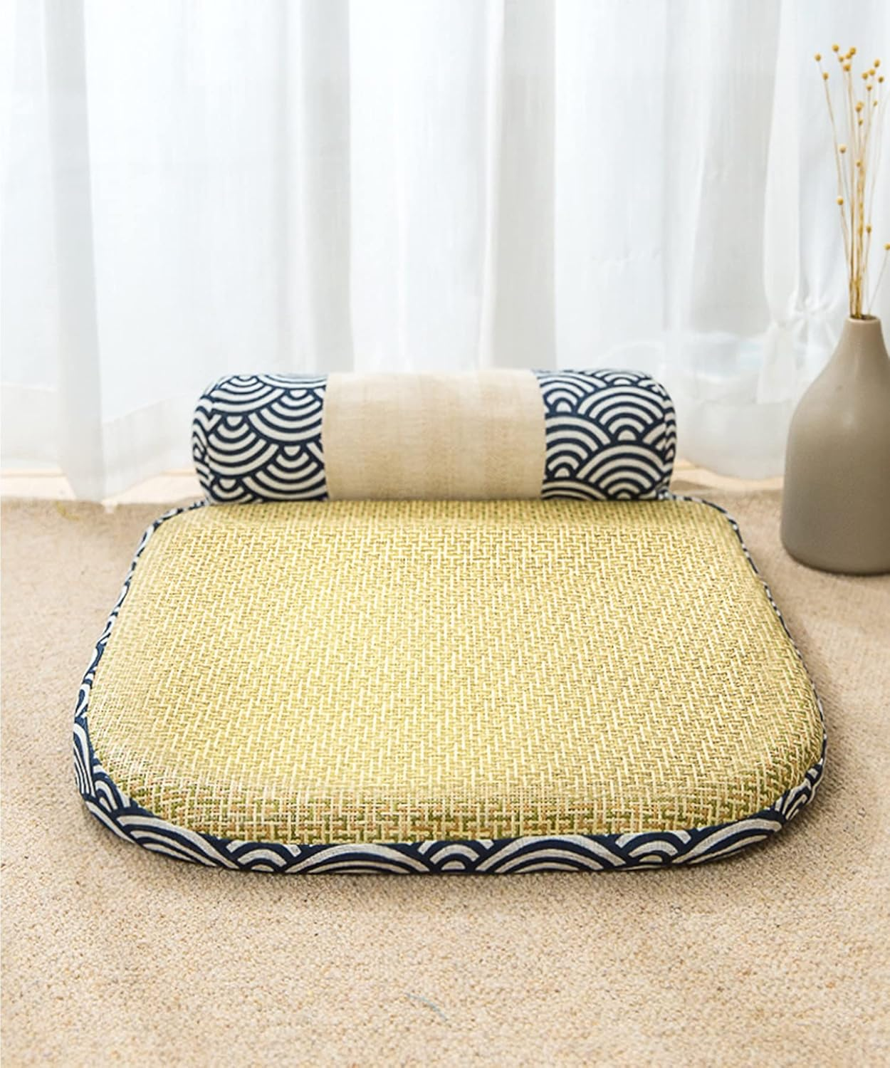 Aimoha Japanese Cooling Washable Pet Bed, Cats, Dogs, Cats, Dogs, S, Blue image number 3