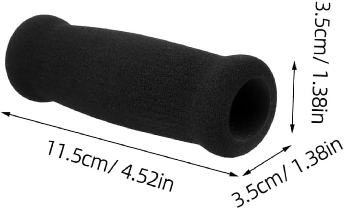 2Pcs Thickened Non-Slip Crutch Handle Grips for Elderly Comfortable Breathable Foam Cane Wraps Easy Install Ergonomic Walking Stick Handle Covers for Relief and Secure Grip image number 5