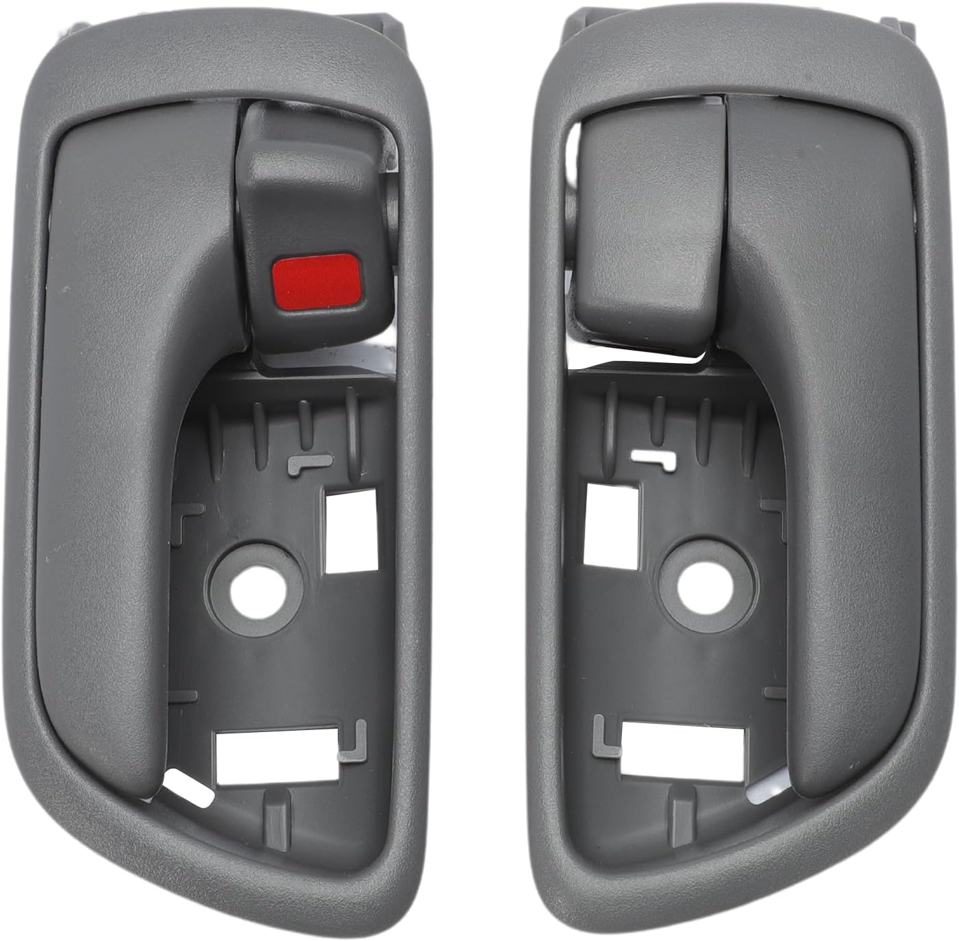 Kasturrboo 2Pcs inside Interior Door Handles for 2002-2006 Camry Left & Right, Interior Front Rear Driver Passenger Side Gray Door Handle, Replace# 69206-AA021 69205-AA021 image number 6