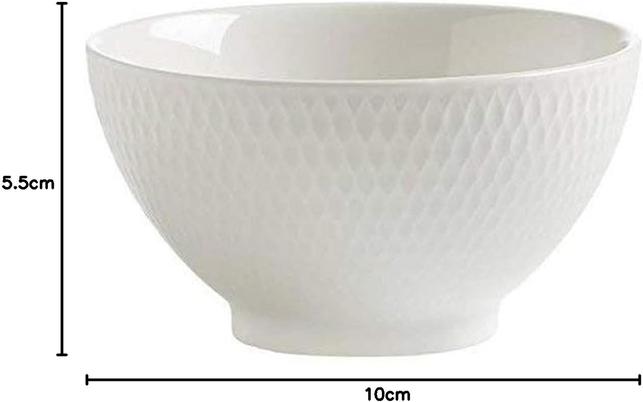 Maxwell & Williams White Basics Diamonds Rice Bowl 10Cm image number 2