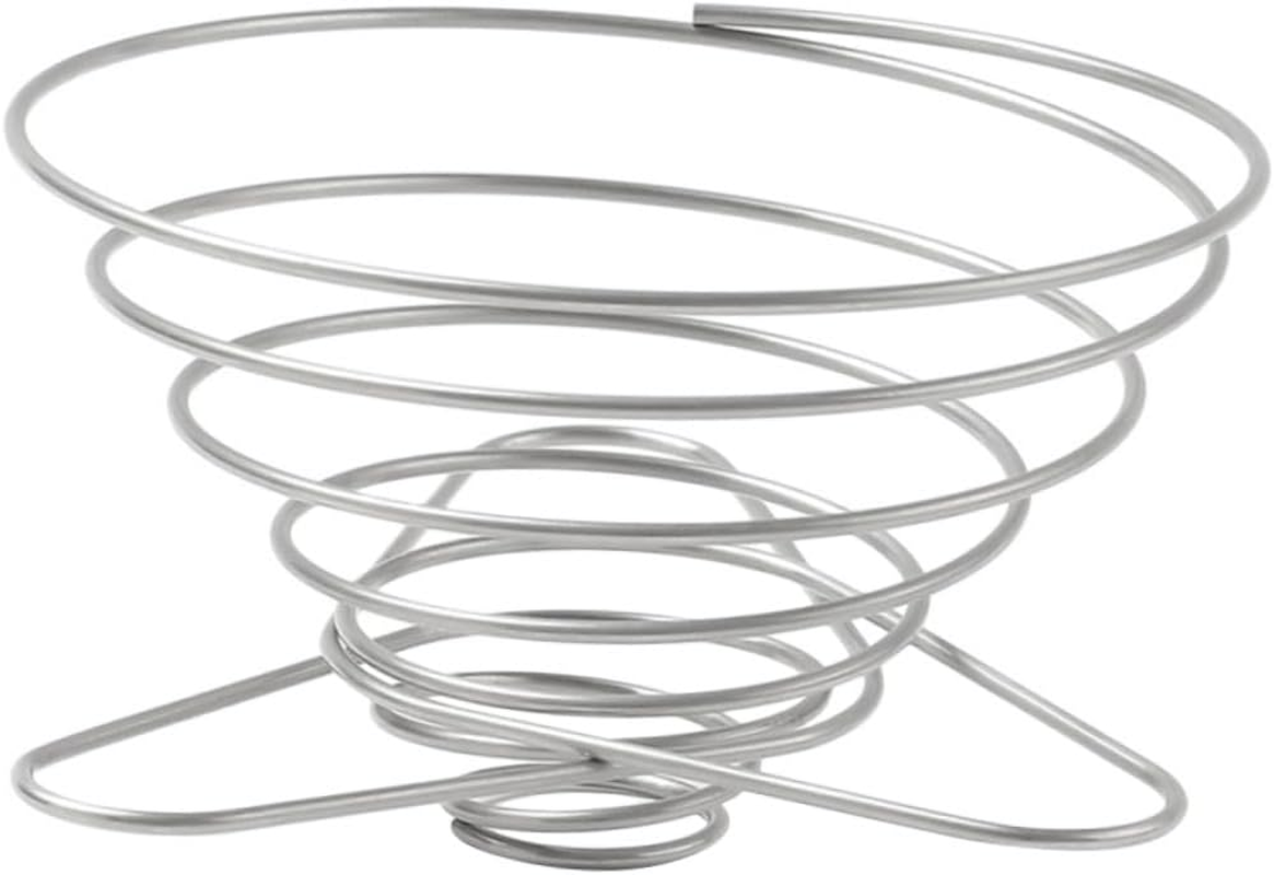 Homoyoyo Stainless Steel Coffee Funnel Large Size Coffee Dripper Filter Cup Folding Reusable Practical Filter for Manual Brewing and Tea Slag Suitable for Home and Travel Use image number 2