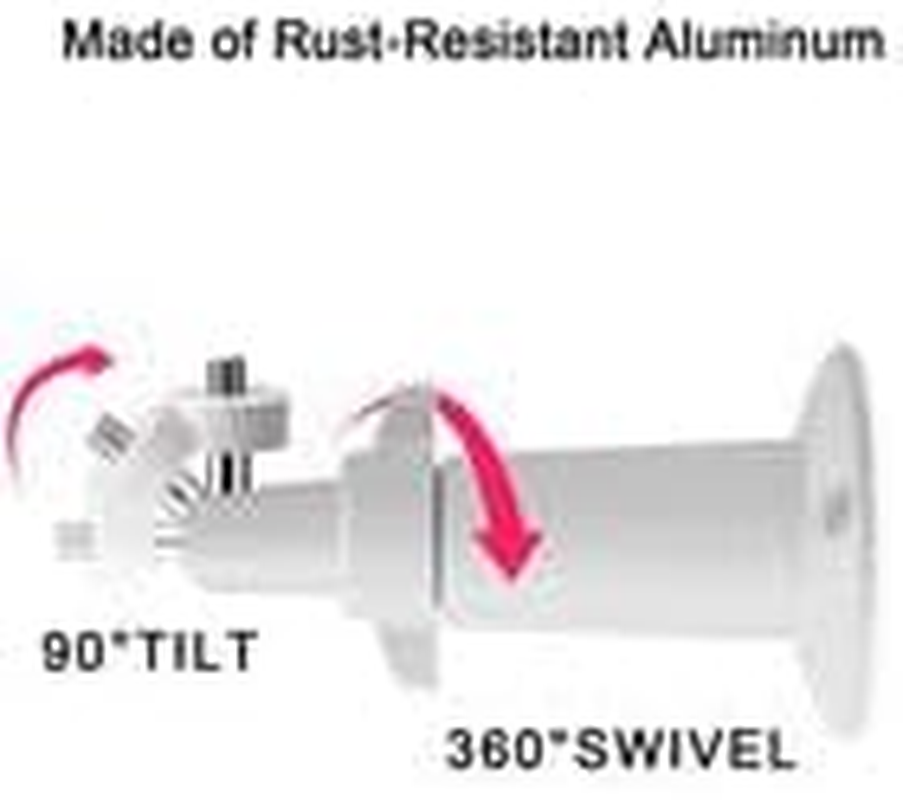 Homyspire Arlo Adjustable Indoor/Outdoor Mount - Mount to Table, Wall or Ceiling, Works with Essential Spotlight, Pro 5S 2K, Pro 4, Pro 3, Ultra 2, Ultra, (Only Mount) Arlo Camera Mounts image number 1