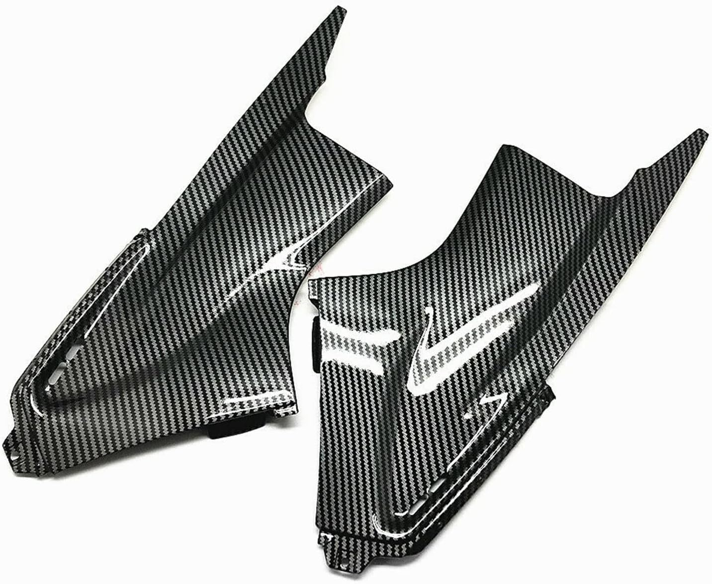 Motorbike Frame Fairings Fit for Yamaha YZF R6 2003-2005 Motorcycle Hydro Dipped Carbon Fiber Finish Side Air Duct Cover Fairing Insert Part Replacement Upgrade Accessories image number 1
