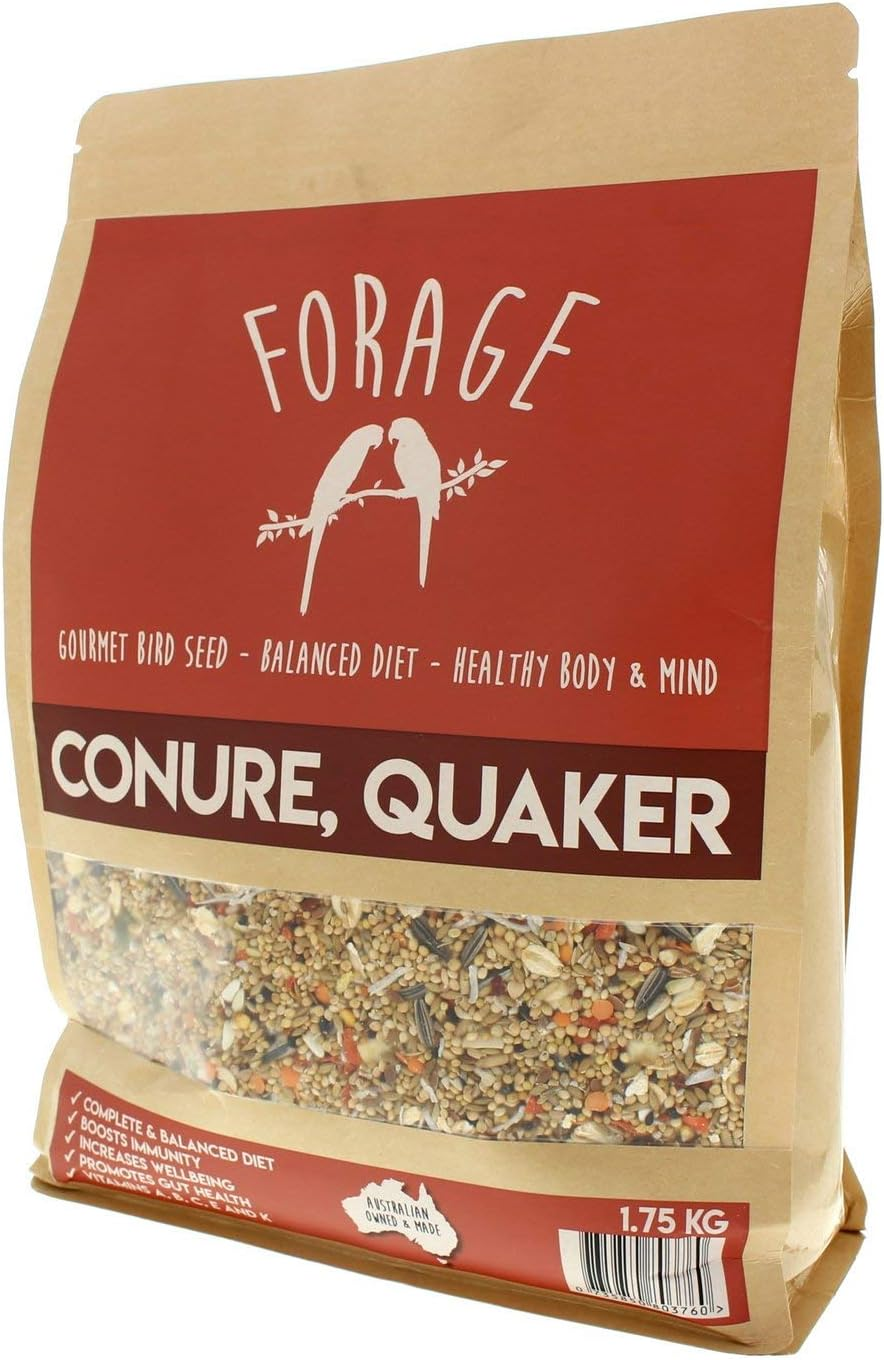 Forage Conure & Quaker 1.75Kg Bird Food Mix Millet Seed Fresh Australian Made image number 6