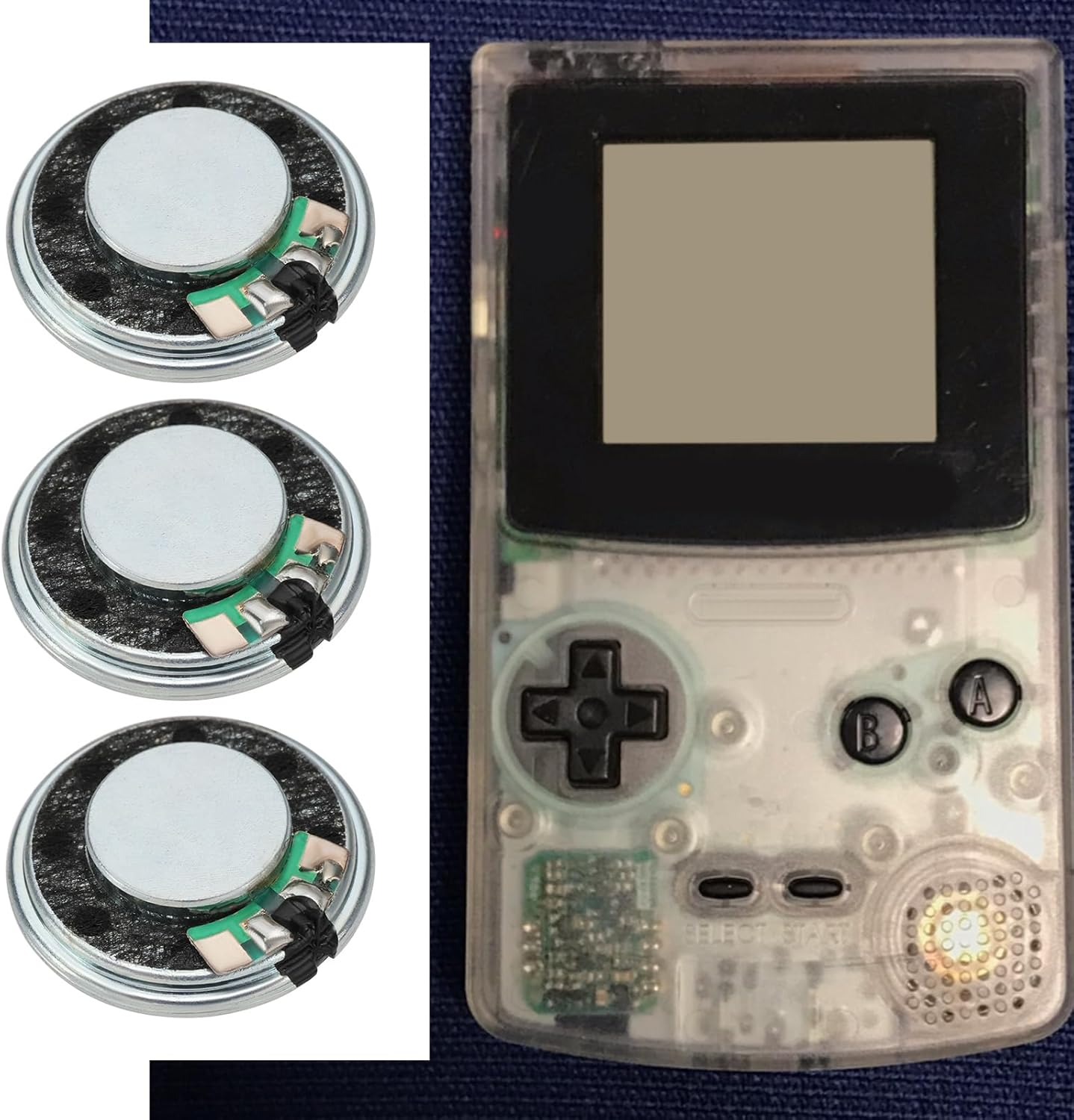 5Pcs 23Mm Internal Speaker Loudspeaker Compatible with Gameboy Color Compatible with Gameboy Advance Compatible with Gameboy GBA GBC(8&Omega; 1W) image number 4
