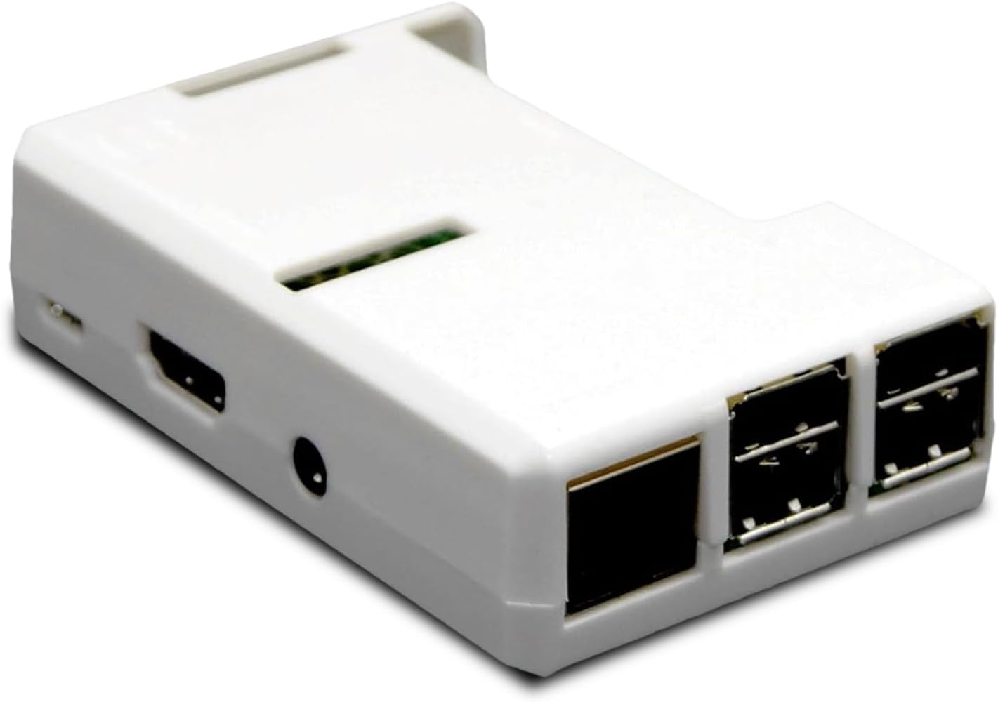 Premium Raspberry PI 2 Model B Quad Core Case (White) Access to All Ports image number 1