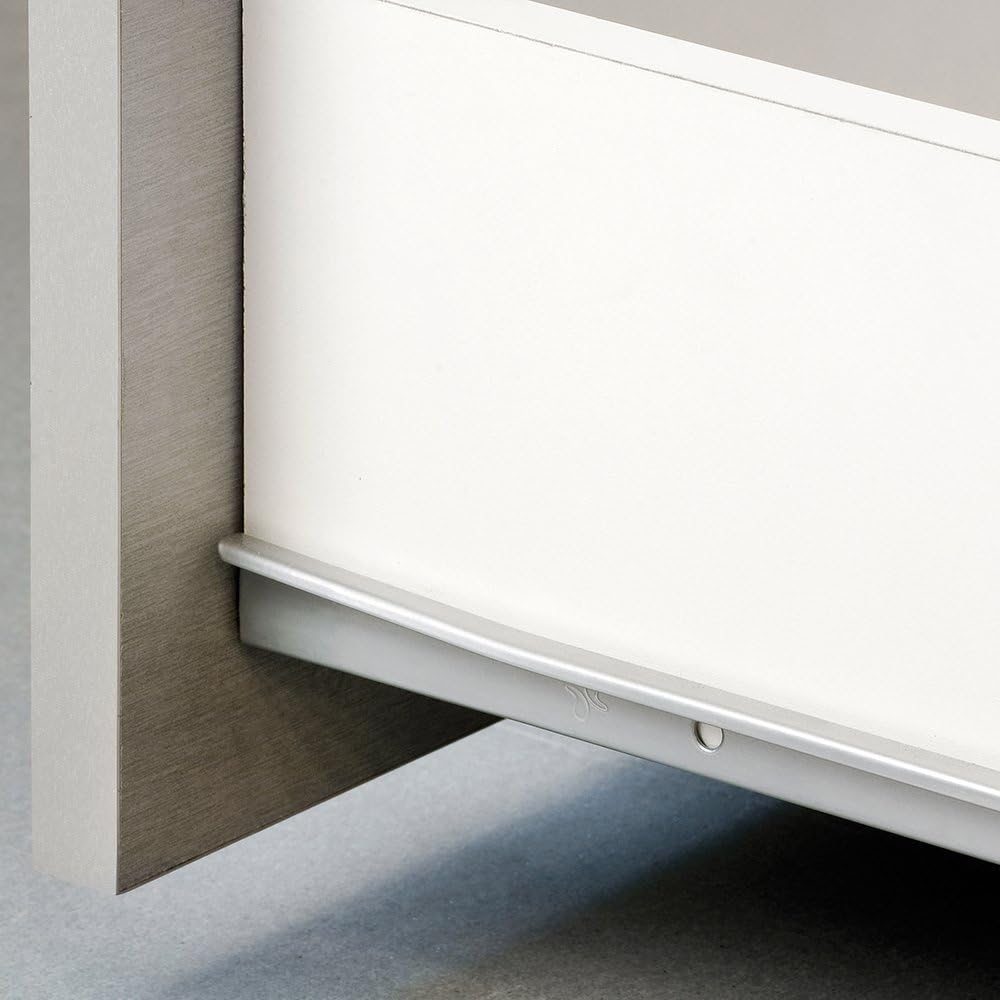 Emuca - Drawer Runners 450Mm (17,7 Inch) with Partial Extension in Black Colour, Set of 5 Sliders for Drawer image number 2