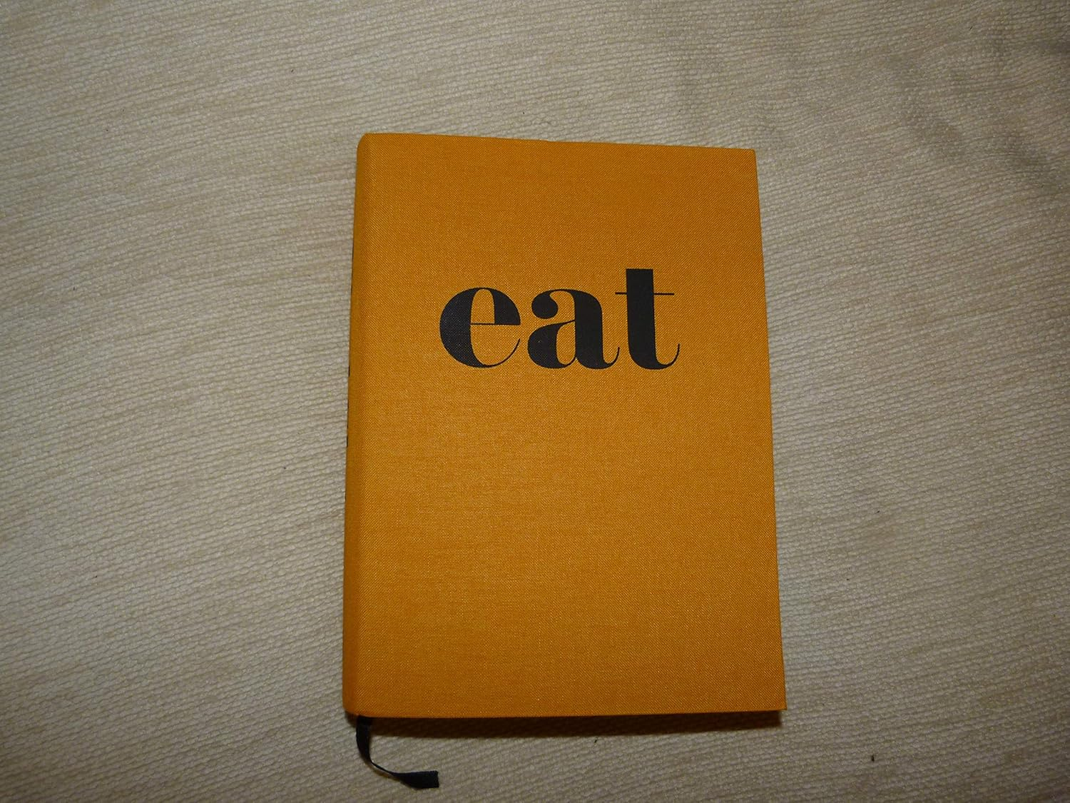 Eat: the Little Book of Fast Food: (Cloth-Covered, Flexible Binding) image number 1