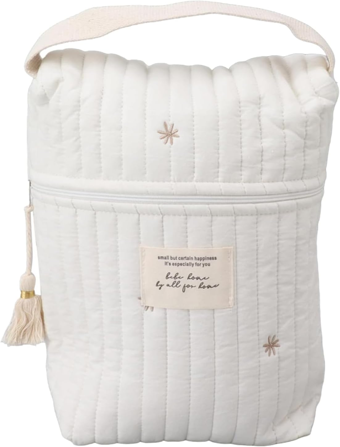 Diaper Organizing Pouches, Cartoon Quilted Pacifier Bag, Cute Organizing Pouches, Soft Storage Bag, Feeding Bottle Storage Bag, Baby Wipes Organizer, Pacifier Storage Pouch,