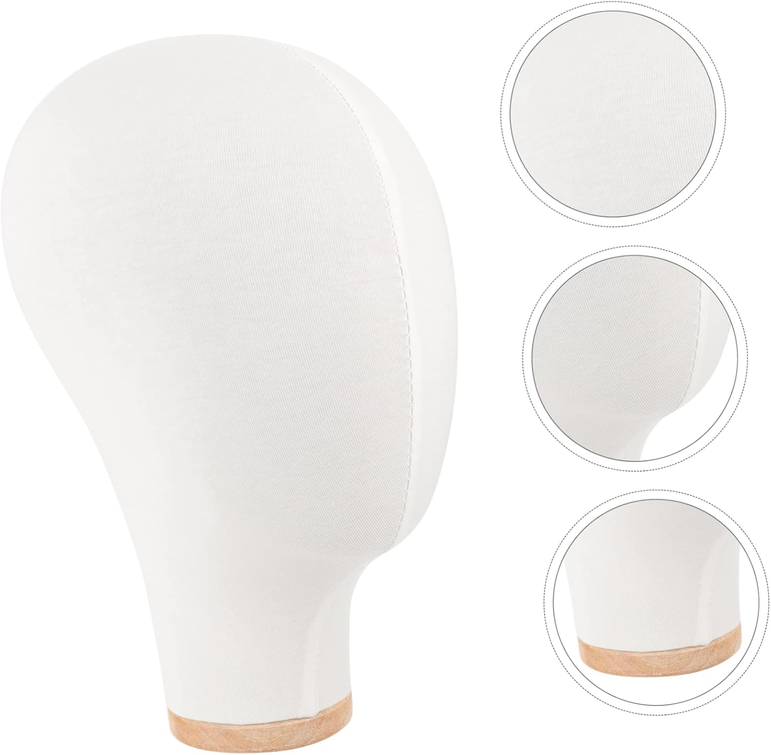 Zerodeko Mannequin Head Stand Wig Hat Display Stand for Hair Styling Home Decor