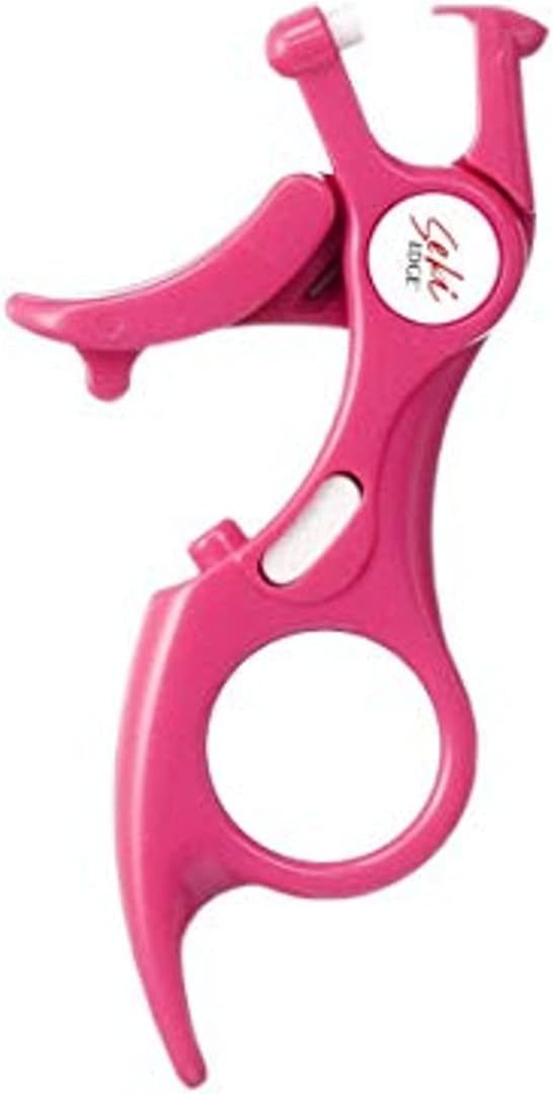 Seki Edge Spot Eyelash Curler (SS-600) - Lash Curler Adds Curl, Lift & Definition to Outer Corners of Lashes - Help Eyes Appear Larger & More Open - Comes with Extra Curler Replacement Pad image number 2