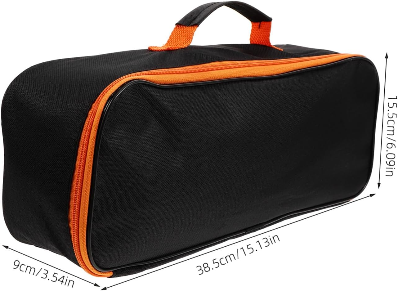 INOOMP Outdoor Grill Tool Storage Bag BBQ Tool Storage Handle Portable BBQ Grill Grill Camping Utensil Bag