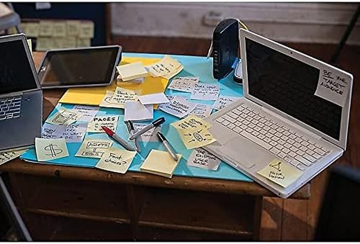 Post-It Notes 76X76Mm Canary Yellow Lined 630SS image number 4