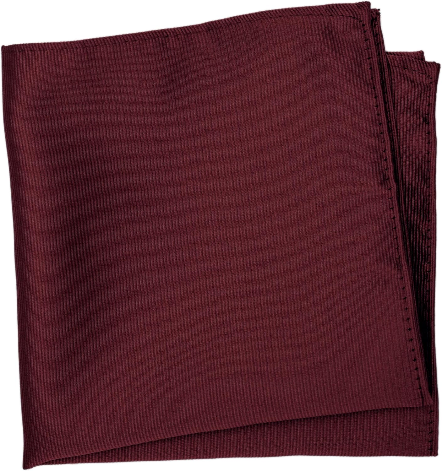 Regular Tie and Pocket Square for Men, Solid Color Necktie Set, 3.2 Inch Standard Width image number 1