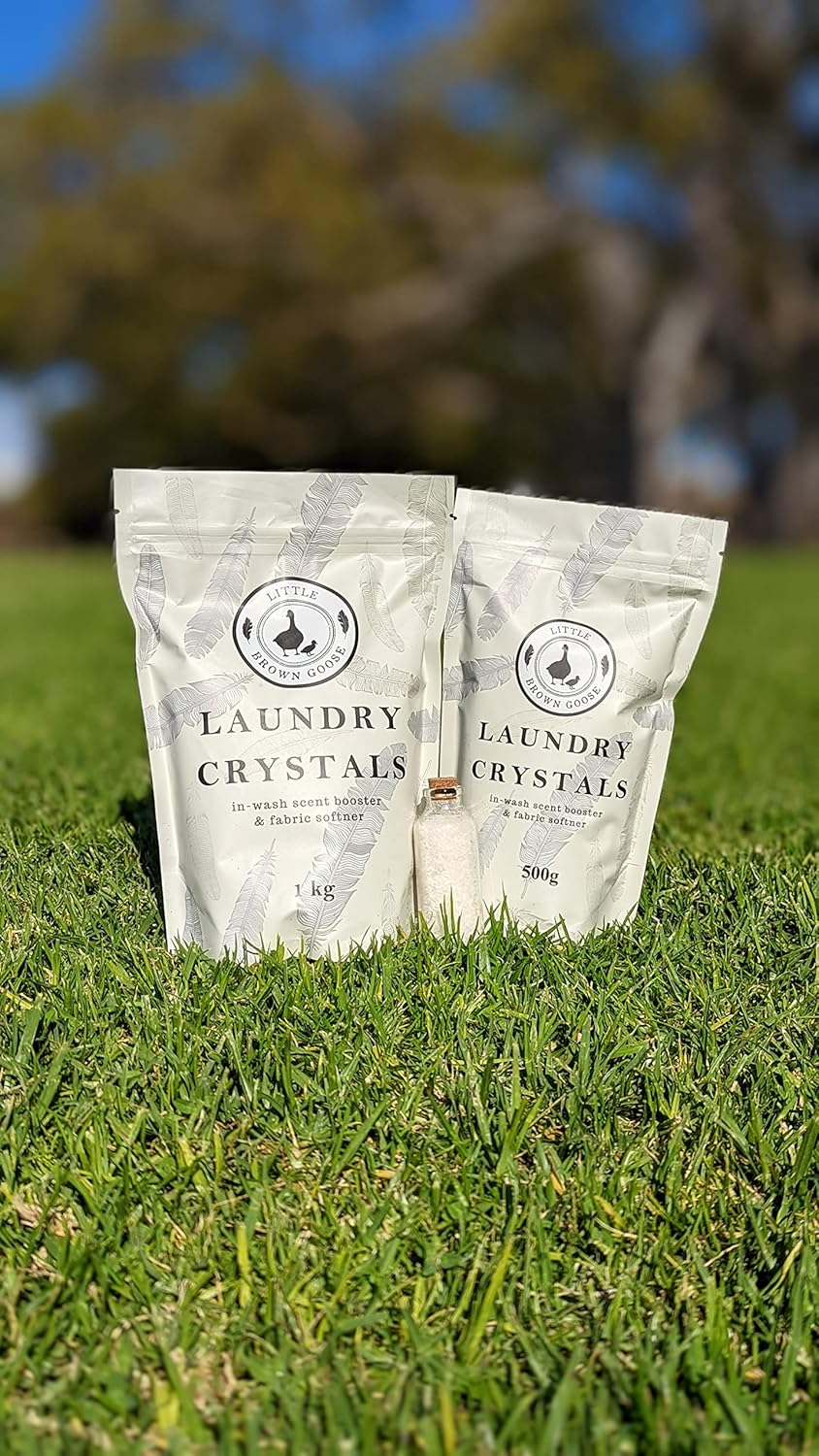 Little Brown Goose Laundry Crystals - Fragrance & Scent Boosters for Laundry - Laundry Softener Beads - Baby Powder Fragrance - 500 Gram image number 2