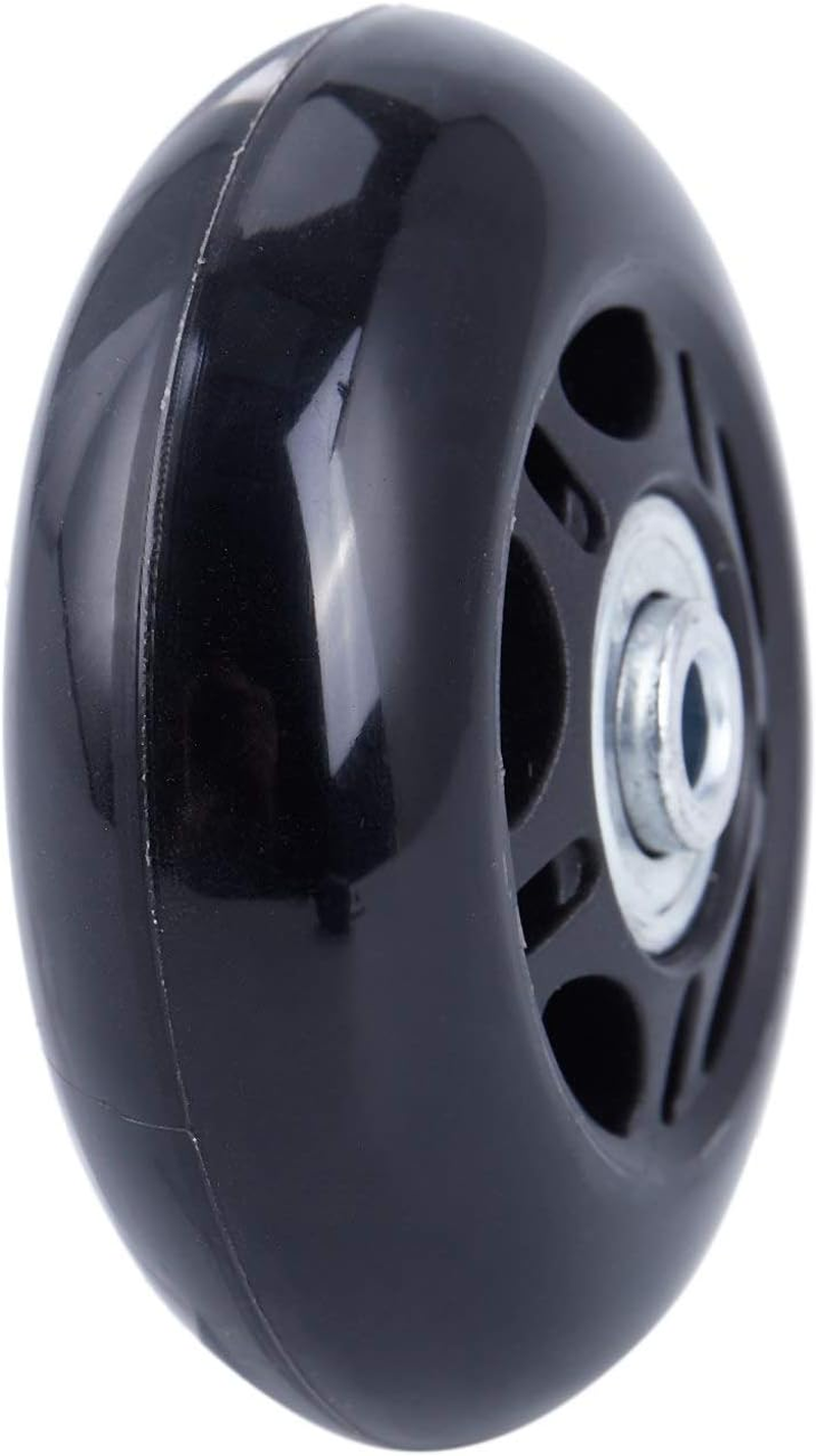 2 Set Luggage Suitcase Replacement Wheels Axles and Wrench Repair Set OD 68Mm image number 4