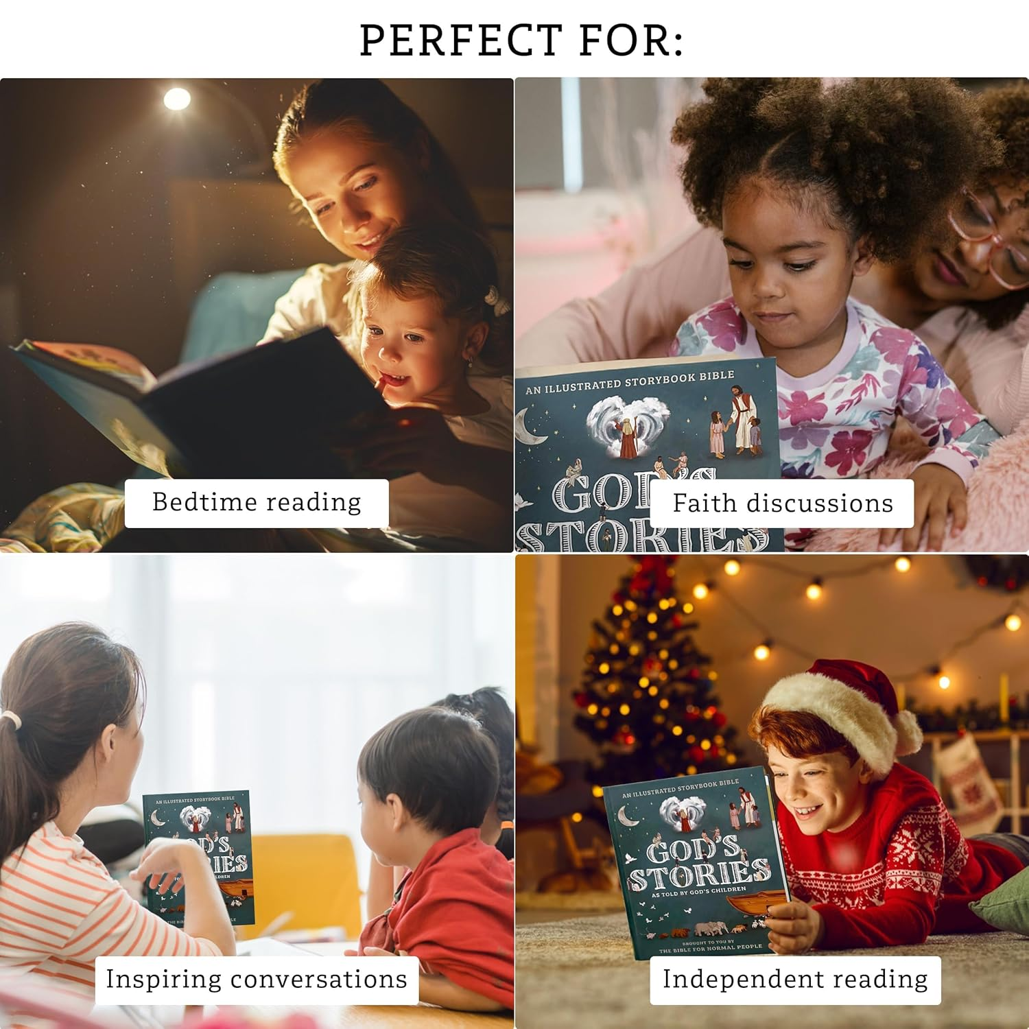 God'S Stories as Told by God'S Children - Illustrated Bible Story Book for Children, Kids & Toddlers - Religious Gifts for Christians image number 1