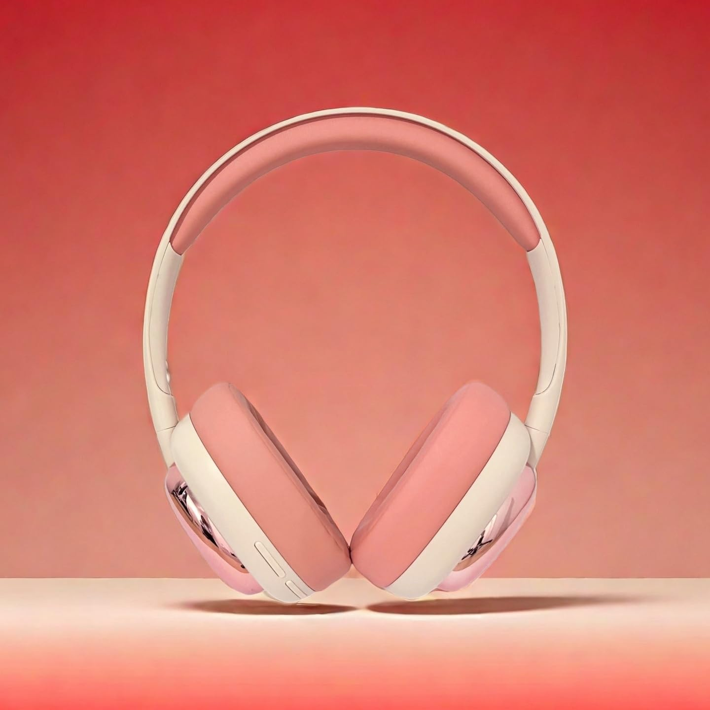 ND NEXT DESTINATION Wireless Headphones Bluetooth 5.3 with Bass and Stereo Sound, Headband with Long Battery Life, Modern Headset with Good Sound - Red - Green image number 5