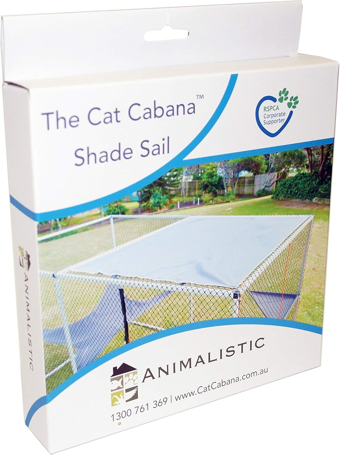 Shade Sail for the Cat Cabana Cat Enclosure