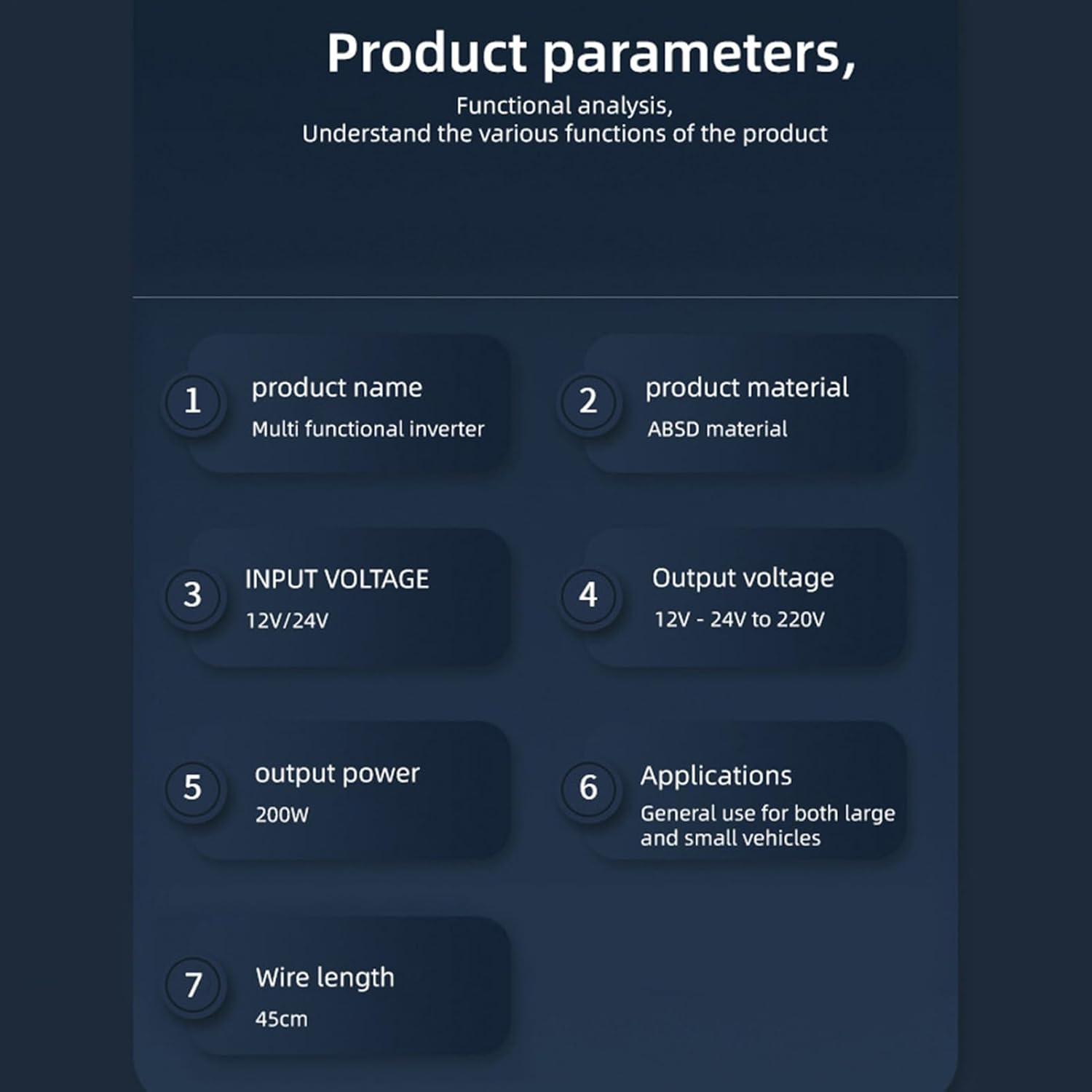 Battery Inverters for Vehicles | Vehicle Adapter Outlet with Charging Port,Versatile Road Trip Plug-In Charger Adapter for Cell Phones, Drones