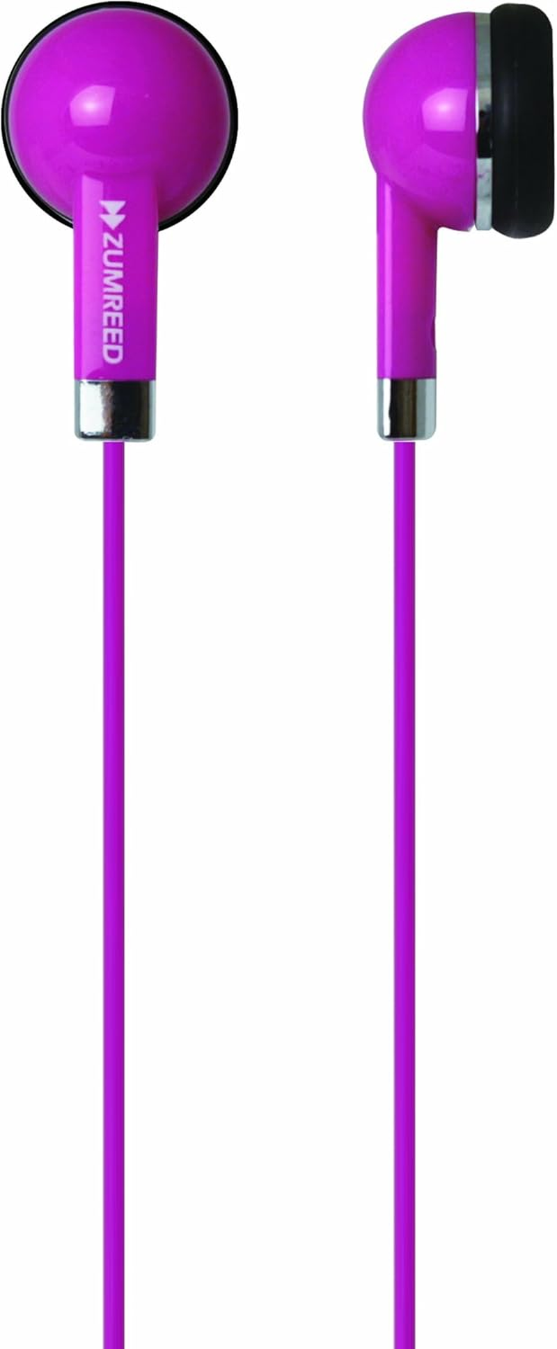 Zumreed ZHP-019 Cosmo Classic Style Stereo Earphones, Yellow