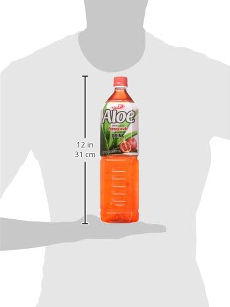 OKF Aloe Vera Pomergranate Flavored Drink 1.5 Liter (Pack of 3) image number 1