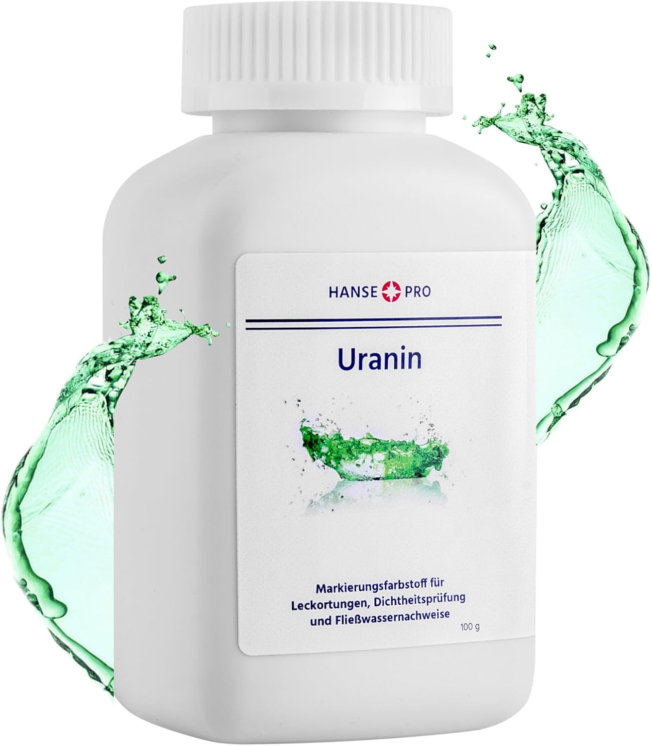 Hanse Pro Uranine, 1 X 100 G I Marking Dye I Leak Location I Leak Location I Leak Test I Waterdye I Dye I Powder I Fluorescein image number 6