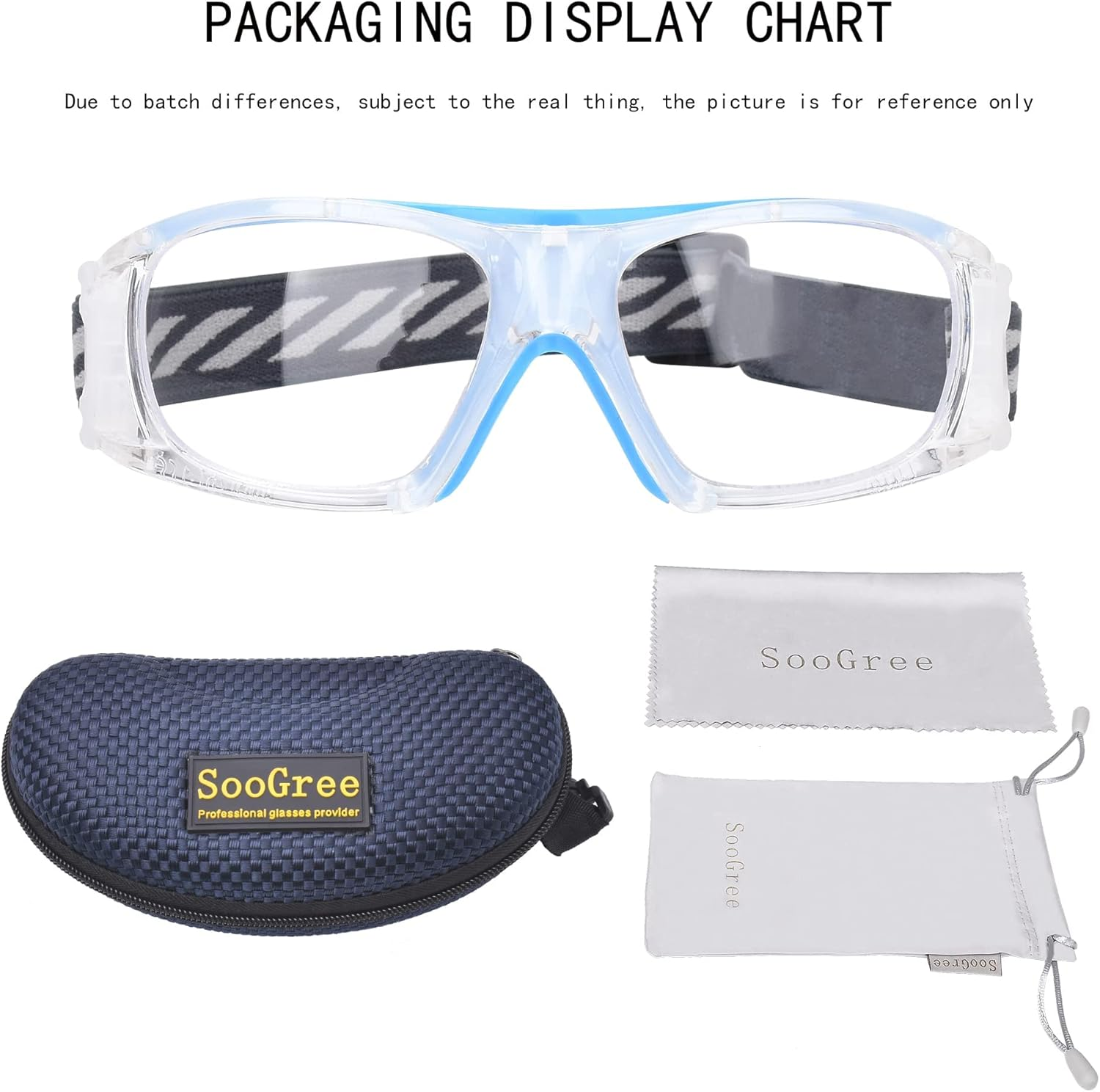 Sport Goggles Basketball Soccer Football Protective Eyewear Safety Goggles Adult Racquetball Goggles Lens Replaceable image number 1